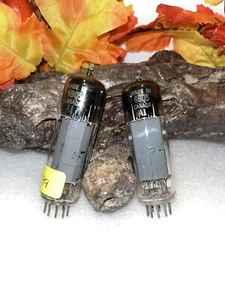 6BQ5 EL84 Matched Pair Vacuum Tubes- Vintage Audio Pentode Made in Canada - Picture 1 of 4