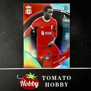 TOPPS CHROME LIVERPOOL TEAM SET 2023-24 WELLITY LUCKY /99 AQUA REFRACTOR - Picture 1 of 2