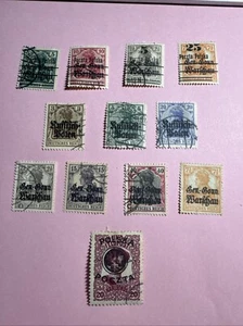 Poland Occupation Group Used ( Lot 23 File 162) - Picture 1 of 6