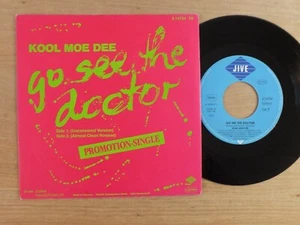 KOOL MOE DEE Go see the doctor PROMO 7" Single Vinyl vg++ - Bild 1 von 2