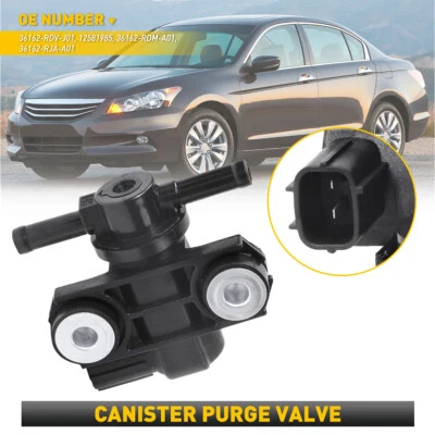 Electroválvula de purga de bote de vapor EVAP para Honda Accord 2005 2006 2004-2007 Foto 1 de 4