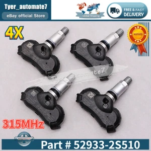 New 4x Tire Air Pressure Sensor 52933-2S510 For Kia Sportage TPMS Sensor 315MHz - Picture 1 of 8