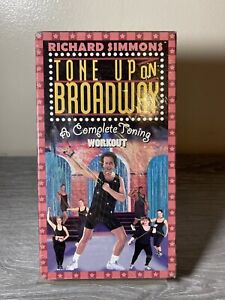 Richard Simmons Tone Up on Broadway (VHS, 2000) A Complete Toning Workout New