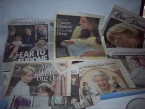 NEWSPAPER CUTTINGS Royal Family - Picture 1 of 4