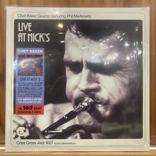  Chet Baker/Live At Nick'S 2 Bonus Tracks Special Gatefold Editio