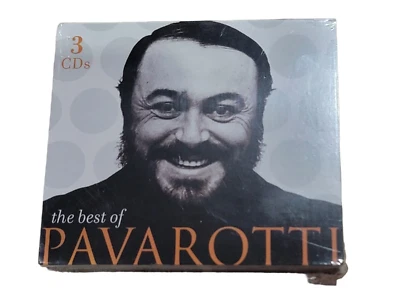 The Best of Pavarotti 3 CD Disc Set New Sealed - Image 1 of 4