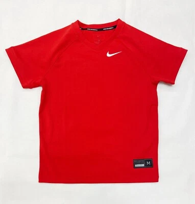 Camiseta deportiva de béisbol Nike Youth Stock Vapor Select2 cuello en V niños M 10-12 roja DX9010 Foto 1 de 2