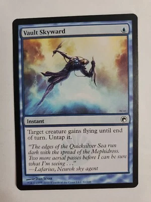 MTG Magic The Gathering Card Vault Skyward Instant Blue Scars Of Mirrodin  - Image 1 of 2