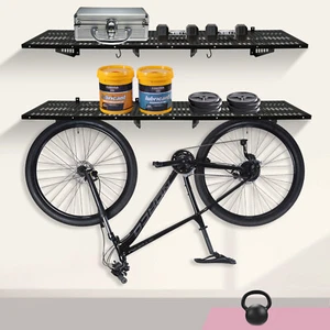 2PACKS 560LBS 72*24in Storage Hooks Wall Mount Garage Organization Rack HOT US~ - Picture 1 of 13