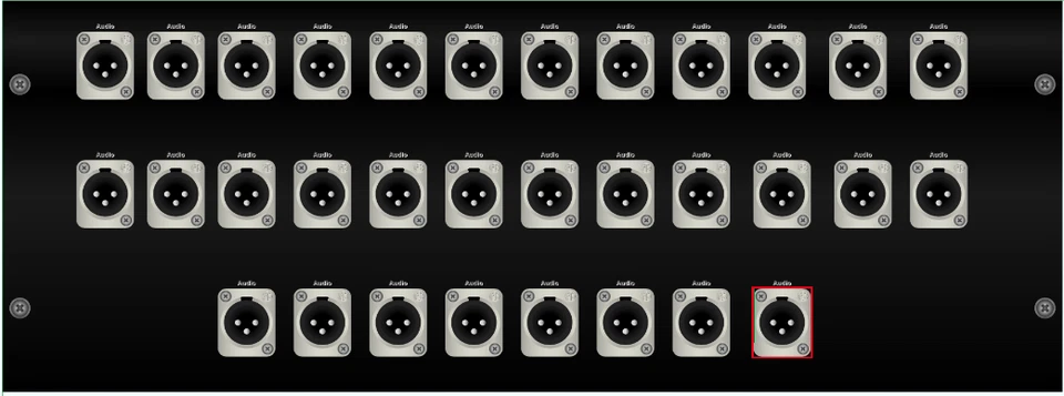 CBI 32 Channel 50ft Rack Mount Return Snake XLRM 4 Space return - Image 1 of 1