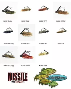 Raketenköder Ikes Mini Flip Jig (MJMF12) 1/2oz beliebige 13 Farben auswählen - Bild 1 von 24