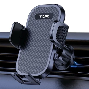 TOPK Support Téléphone pour Voiture Ventilation Universelle d'Air avec Crochet Clip Support Téléphone Voiture - Photo 1 sur 23