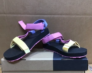 Sandalias Teva Universe púrpura rosa amarillo niños jóvenes 1116656C S4 - Imagen 1 de 8