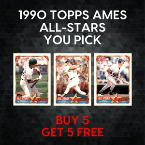 1990 Topps Ames All Stars Baseball - YOU PICK - Complete Your Set - Picture 1 of 34