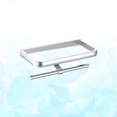  Portacartaigienica Bagno Portarotoli Cucina Supporto Per Telefono - Immagine 1 di 4