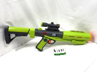 Nerf Star Wars Rogue One Imperial Death Trooper Blaster Green *COMPLETE* Tested - Image 1 of 4