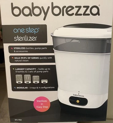 Esterilizador y secador eléctrico avanzado Baby Brezza One Step - blanco (BRZ0069) Foto 1 de 4