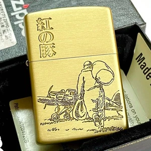 ZIPPO Oil LighterAnimeMovieInspiredPilotBackView Design Rare Japan Exclusive New - Picture 1 of 8