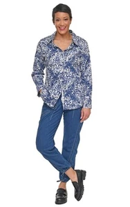 Tulip Clothing Gretchen Womens Button Down Shirt in Huron - Picture 1 of 2