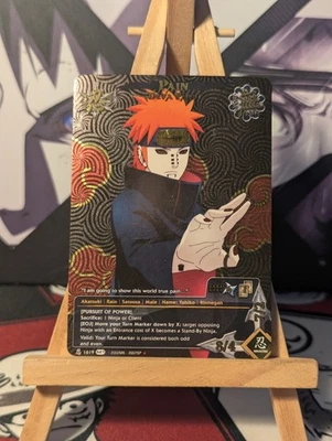 Nagato 1619 (Deva Path) Super Rare Holo Foil Naruto Bandai CCG Hero's Ascension - Image 1 of 4