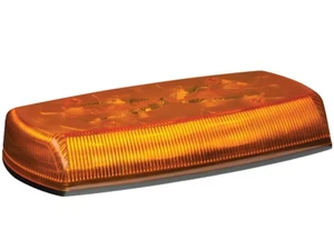 Ecco 5585CA Warning Light 15 x 9 x 2.5 Mini Bar Permanent Mount Eight LED AMBER - Bild 1 von 9