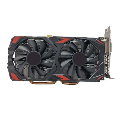 RX580 8GB 2048SP RX580 Desktop Game Video Car DDR5 256Bit Game   Cards V8A59605 - Image 1 of 4