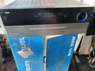 Harman Kardon AVR-146 - 5.1 Ch HDMI Home Theater Receiver / Tested, Works - Image 1 of 4