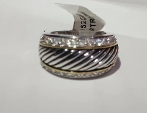 Premier Designs Jewelry Striking  Ring Size 5 3/4 New - Picture 1 of 3
