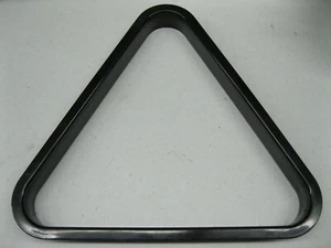 NEW Billiards 15 Ball Pool Table Rack Heavy Duty Black Plastic - Picture 1 of 1