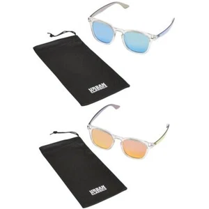 Urban Classics 109 Sunglasses UC Sunglasses UV400 Transparent Microfibre Bag - Picture 1 of 7