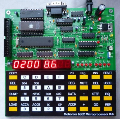 Kit microprocessore 6802 - Immagine 1 di 2