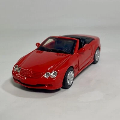MotorMax #4048 Mercedes-Benz SL500 1:43 Diecast Collectible Model Car Red - Image 1 of 4