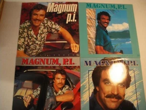 Magnum P.I. Tom Selleck Lot of 4  1989-93 Large Calendars - Picture 1 of 2
