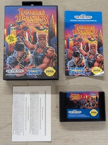 1992 Sega Genesis Double Dragon 3: The Arcade Game, CIB, High Grade Condition - Picture 1 of 4
