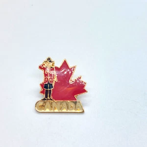 Canada Red Maple Souvenir Pin Lapel Enamel Collectible - Picture 1 of 3