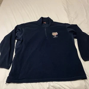 Vintage MLB NY Yankees 2009 World Series 3/4 Zip Fleece Warm Mens 2XL Rare - Picture 1 of 21