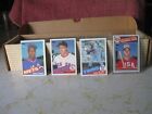 1985 Topps Baseball Set Gooden Mcwire, Clemens And Puckett Rc's Complete Set