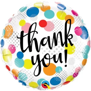 Thank You Balloons - Thank You Foil & Latex Balloons - Qualatex - Picture 1 of 8