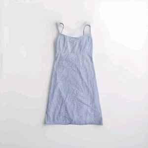Light Blue Floral Brandy Melville Colleen Dress - Picture 1 of 4