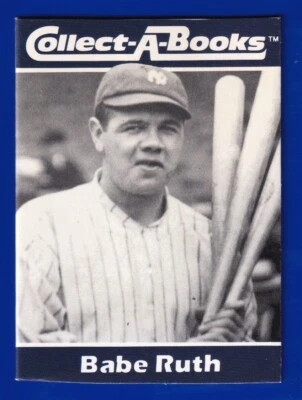 BABE RUTH yankees 1990 CMC COLLECT-A-BOOKS NM-MINT OR BETTER NO CREASES - Image 1 of 2