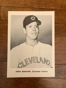 1960 Indians Jay Publishing #10 John Romano - CLEVELAND - RARE & VINTAGE v1 - Picture 1 of 2