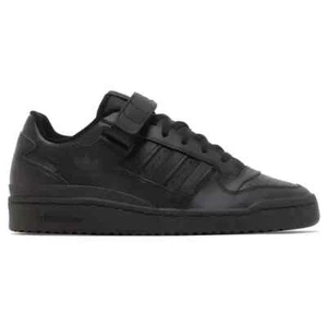 ✅ BNIB Adidas Forum Low Triple Black UK 10 US 10.5 EU 44 2/3 GV9766 📦 - Picture 1 of 5