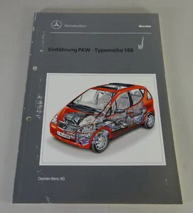Manuel D'Atelier Lancement Introduction Écriture Mercedes Benz Type W168 Classe - Photo 1/4