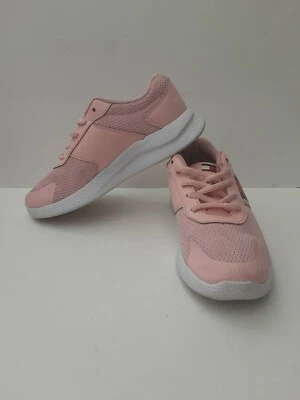 Tommy Hilfiger Shoes Girls 1 Blush Pink Bold Stripe Sneakers - Image 1 of 4