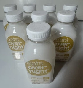 8 Oats Overnight Shake Oats Maple Brown Sugar 2.2 oz Each. Exp: 09/19/2025 - Picture 1 of 6