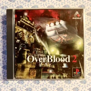Riverhillsoft Over Blood 2 Sony Playstation 1 Action & Adventure Game from Japan - Picture 1 of 12