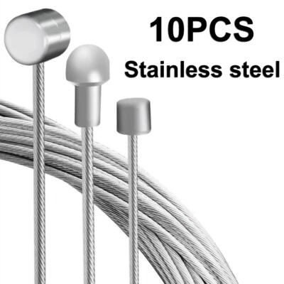 Cable de freno de engranaje desviador delantero trasero bicicleta de montaña MTB de carretera de 10 piezas Foto 1 de 4