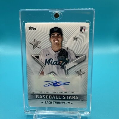 2022 Topps Series 1 - Baseball Stars Autographs #BSA-ZT Zach Thompson (AU, RC) - Image 1 of 2