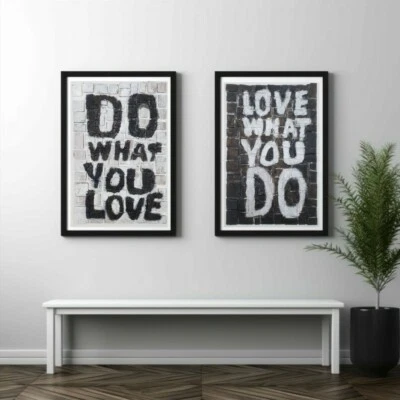 Arte de palabras basado en texto reciclado de 2 paneles arte original del artista de Nueva York BRUHSERKO  Foto 1 de 4