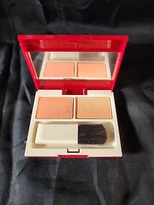 Avon Natural Radiance Powder Blush Duo .18 oz Coral Sunset & Sunny Peach    Cccc - Picture 1 of 5
